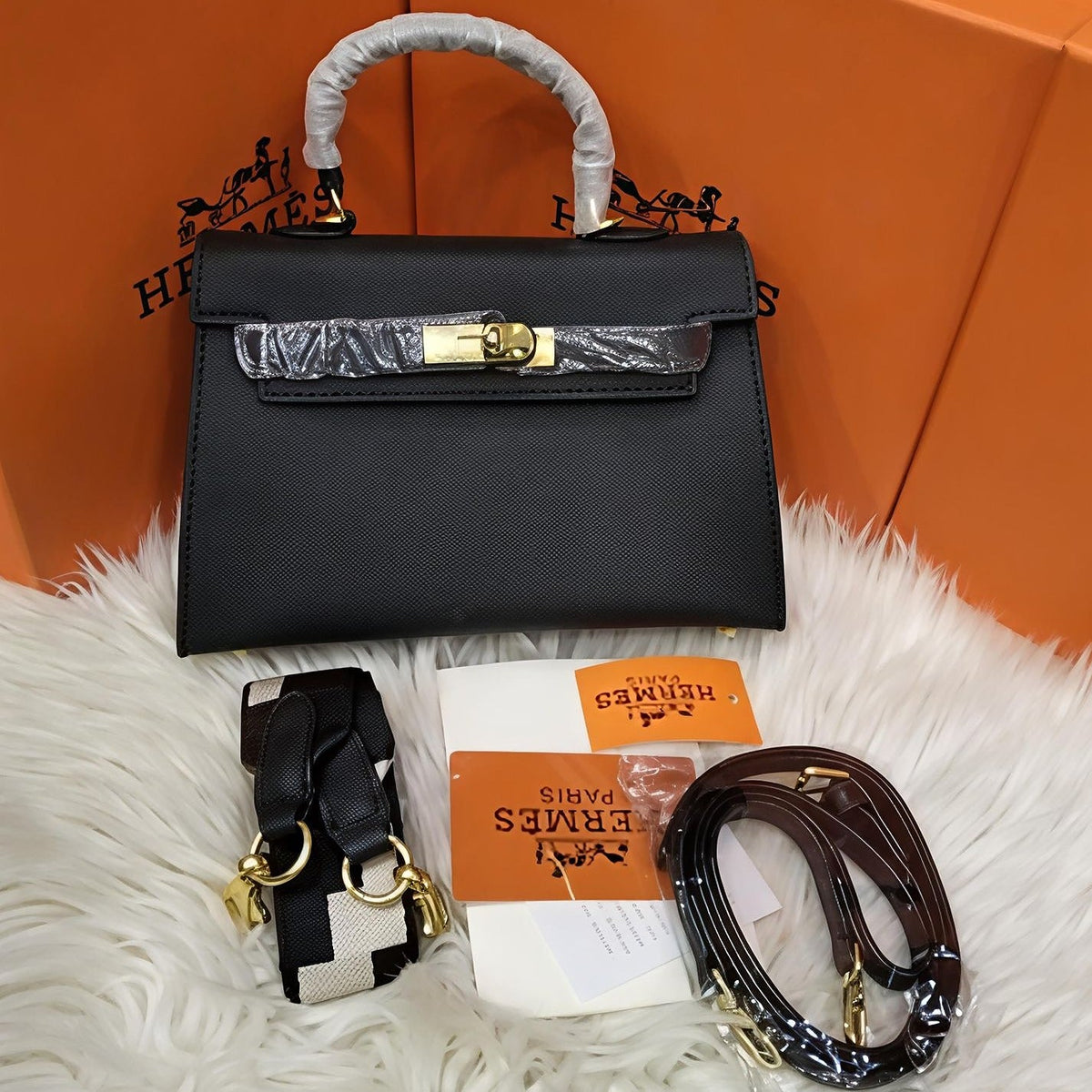 Hermès Kelly Bag (Black)