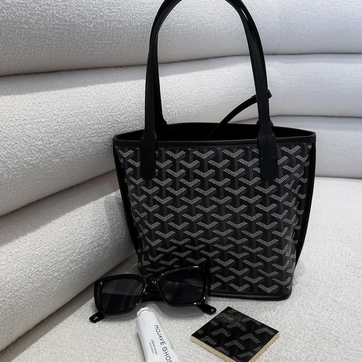 Goyard Tote Bag - Black (Mini)