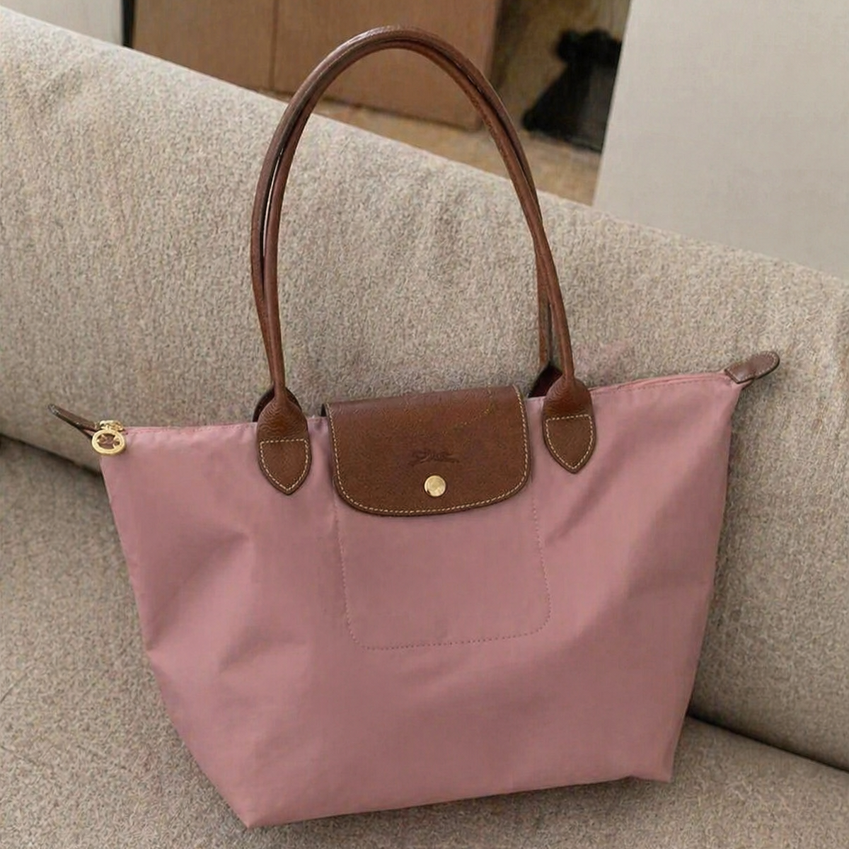 Longchamp Tote Large (Pink)