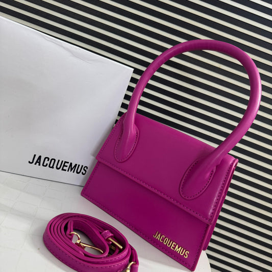 Jacquemus Chiquito Bag (Dark Pink)