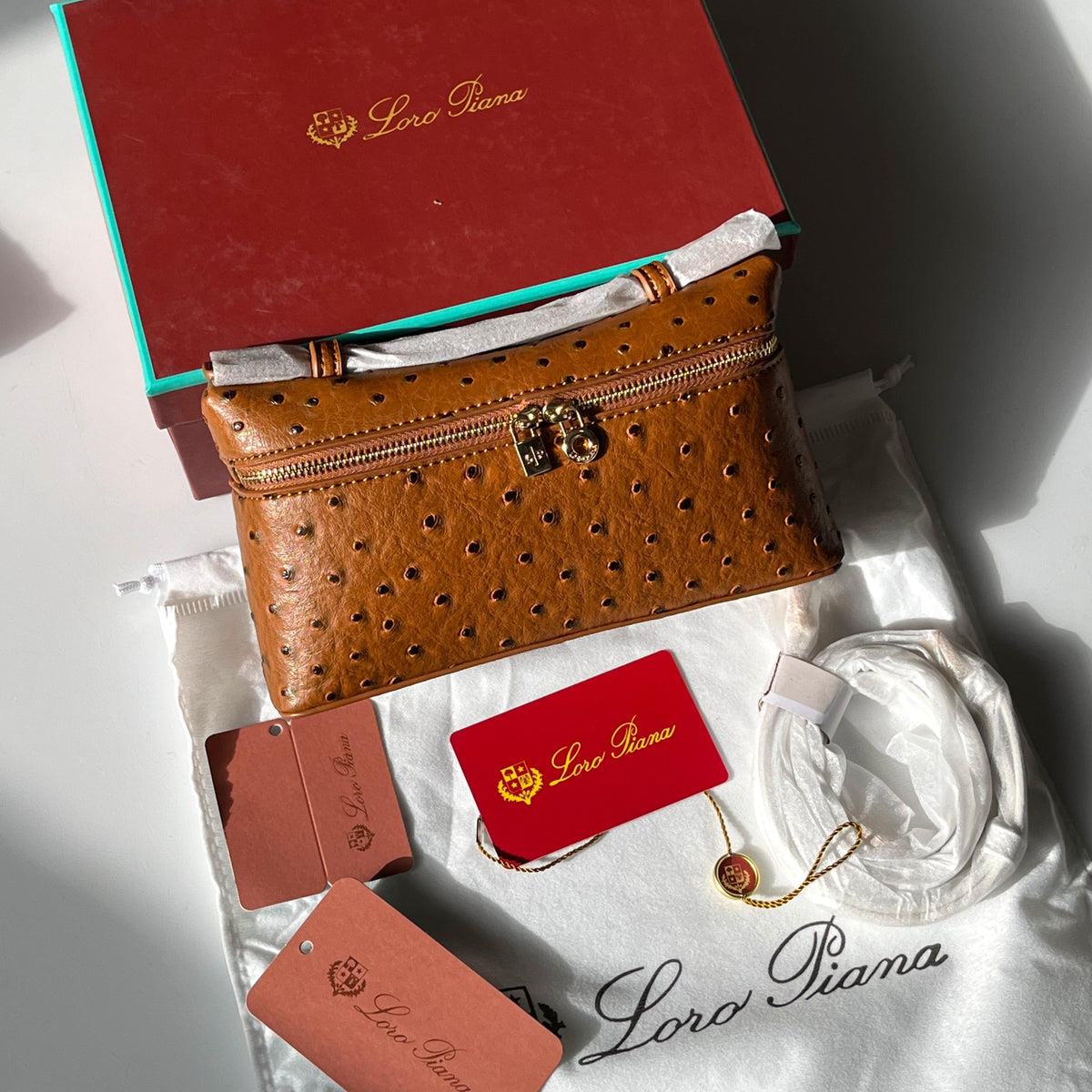 Loro Piana Extra Pocket Bag (Brown)