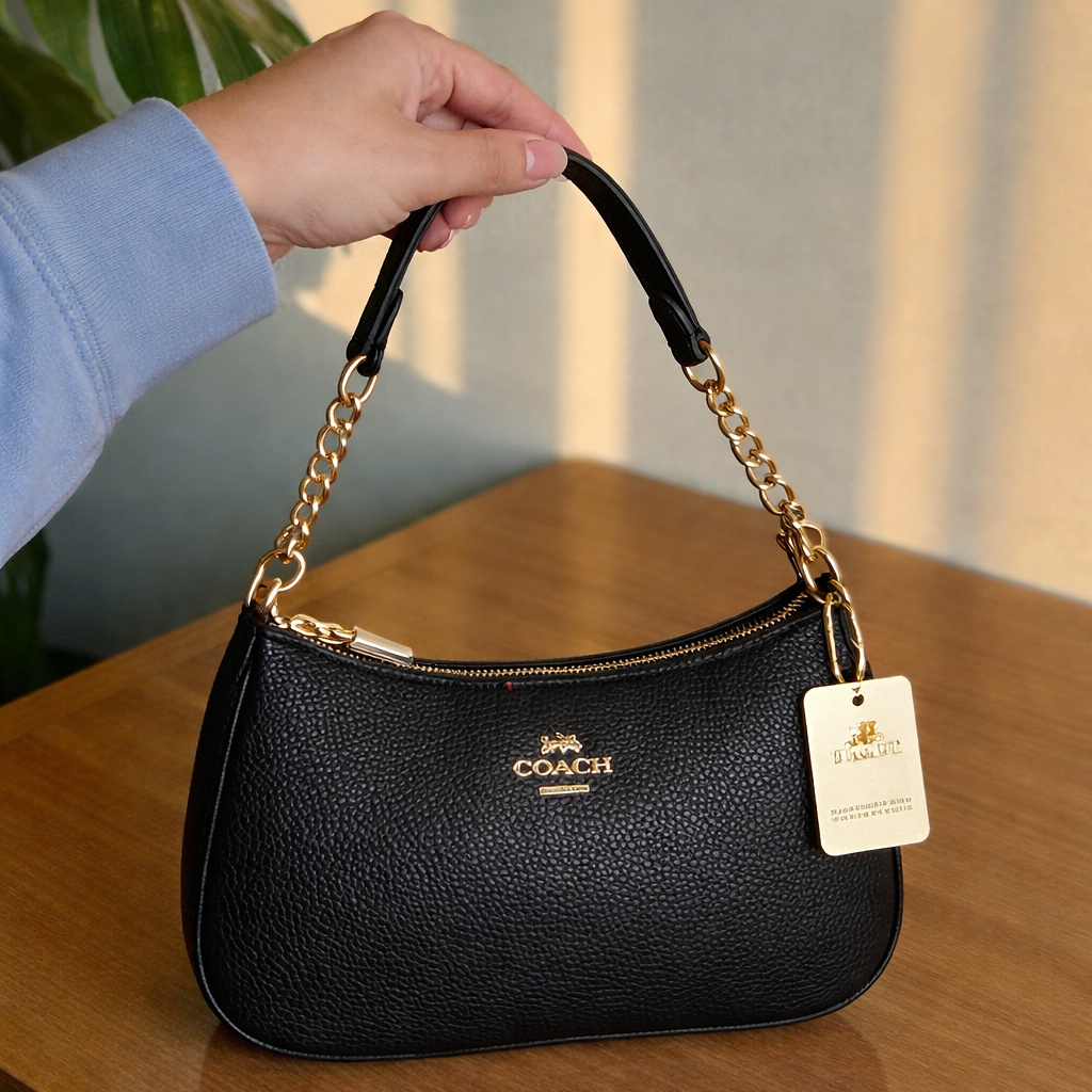 Coach Teri Shoulder Bag (Black)