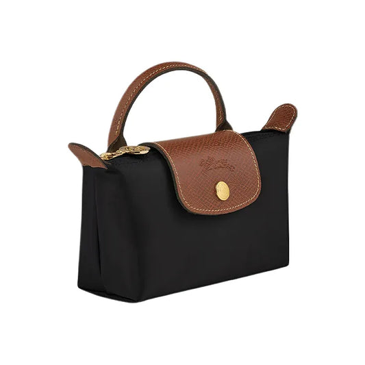 Longchamp Mini Crossbody Bag (Black)