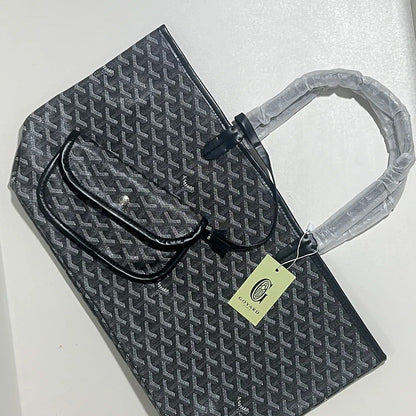 Goyard Tote Bag – Black (Large)