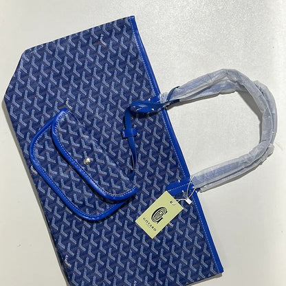 Goyard Tote Bag – Royal Blue (Large)