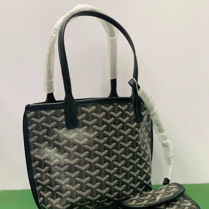 Goyard Tote Bag - Black (Mini)