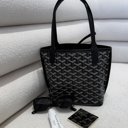 Goyard Tote Bag - Black (Mini)