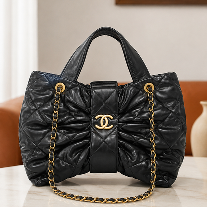 Chanel Bow Bag (Black Color)