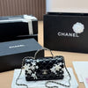 Chanel Floral Bag (Black)