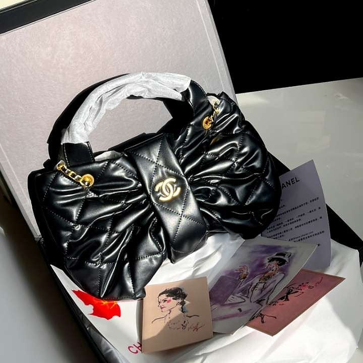 Chanel Bow Bag (Black Color)