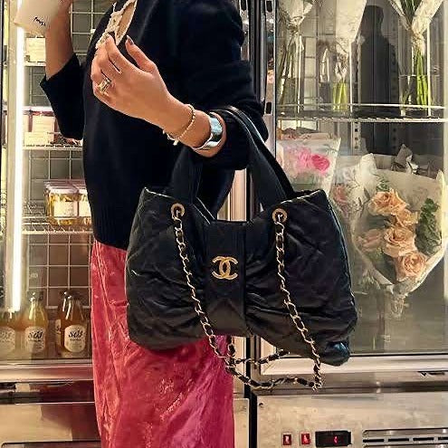 Chanel Bow Bag (Black Color)