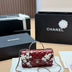 Chanel Floral Bag (Burgandy)