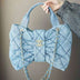 Chanel Bow Bag (Light Blue)