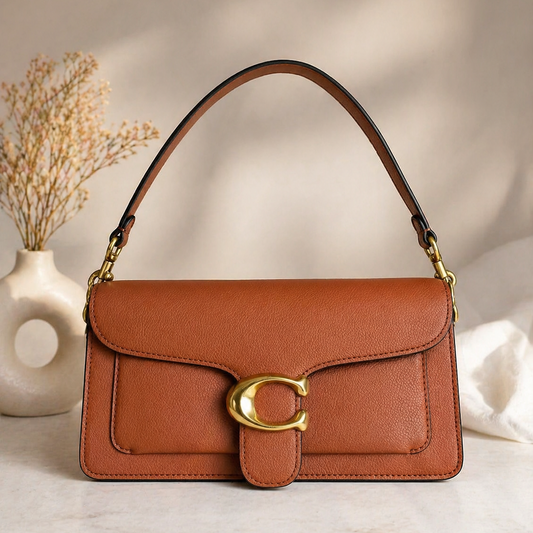 Coach Signature Tabby Bag (Brown)