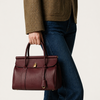 Loro Piana Loom Bag (Burgundy)