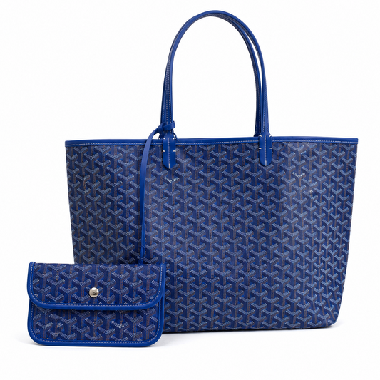 Goyard Tote Bag – Navy Blue (Large)