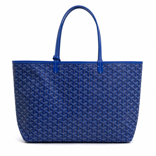 Goyard Tote Bag – Navy Blue (Large)