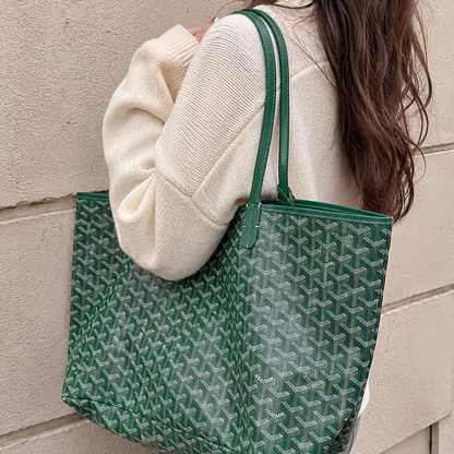 Goyard Tote Bag – Green Color (Large)