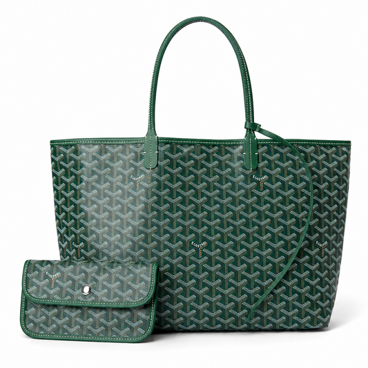 Goyard Tote Bag – Green Color (Large)