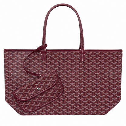 Goyard Tote Bag – Burgundy (Large)