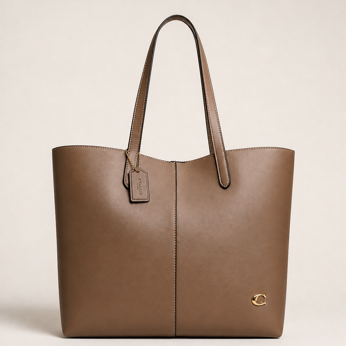 Coach North Tote Bag (Light Brown)