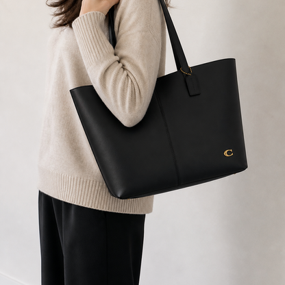 Coach North Tote Bag (Black)