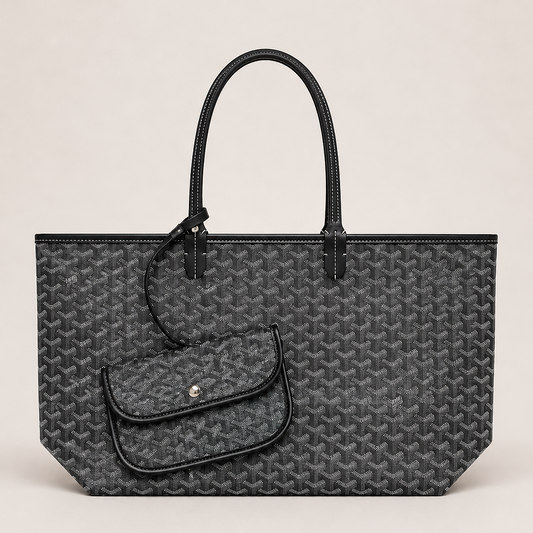 Goyard Tote Bag – Black (Large)