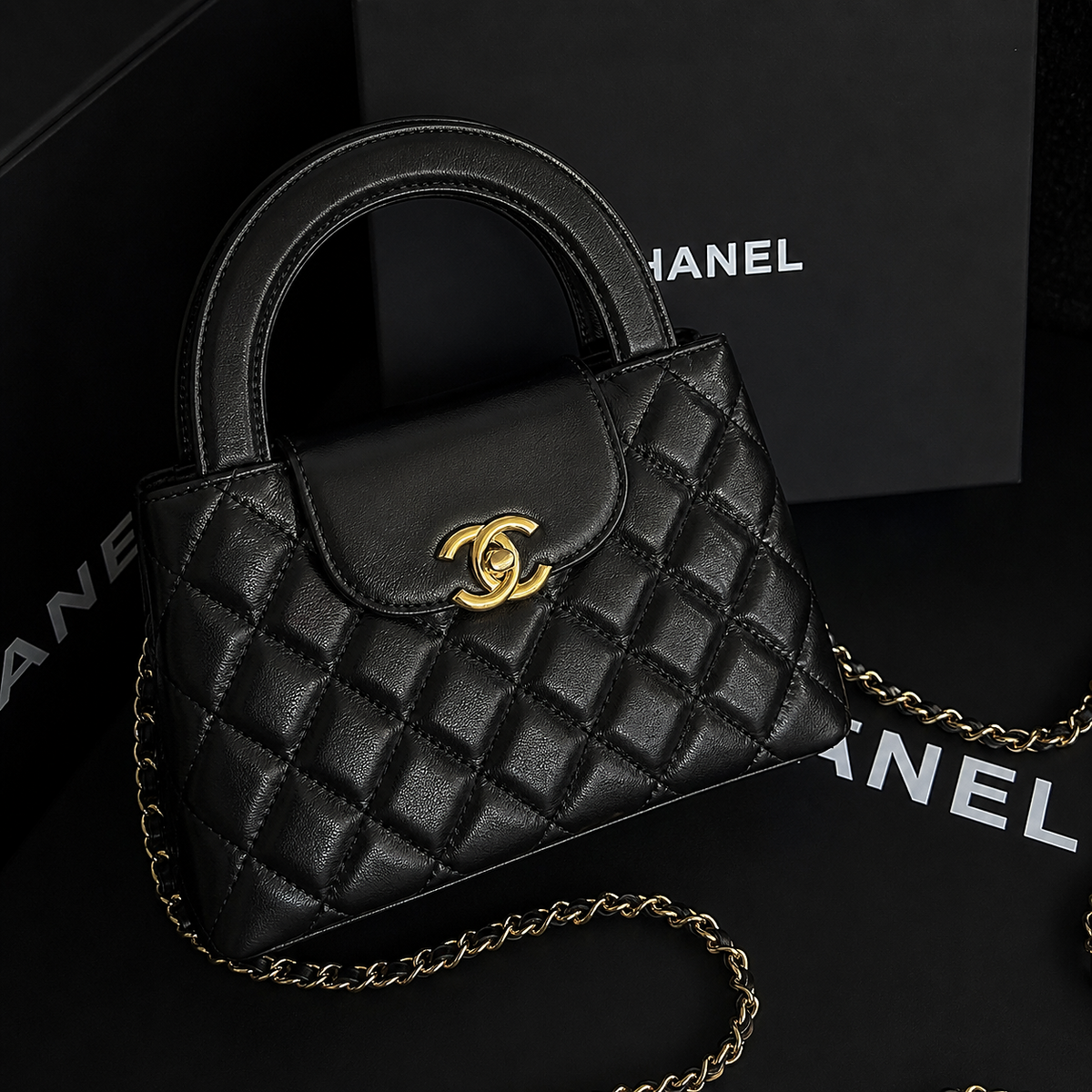 Chanel Small Kelly Bag (Black)