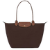 Longchamp Tote Large (Ebony Brown)