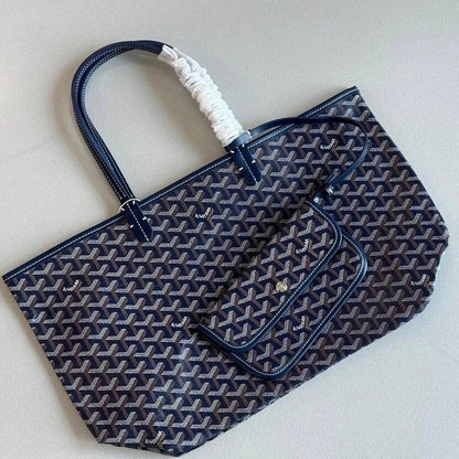 Goyard Tote Bag-Blue (Large)