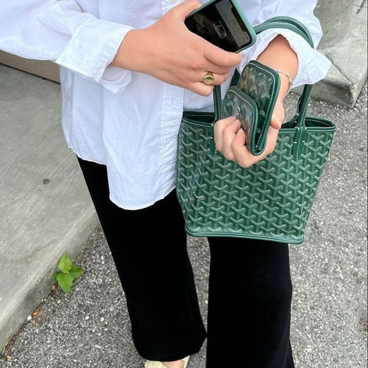Goyard Tote Bag - Green (Mini)