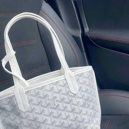 Goyard Tote Bag - White (Mini) (Copy)