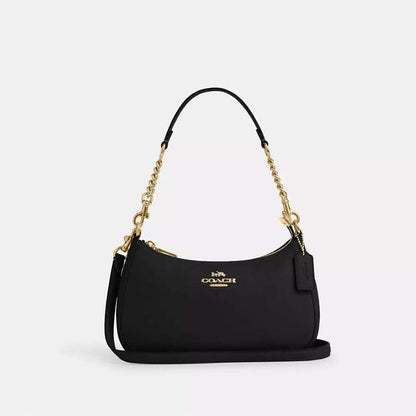 Coach Teri Shoulder Bag (Plain Black)