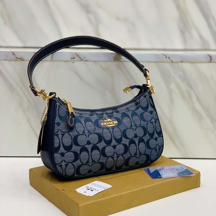 Coach Teri Shoulder Bag (Blue)