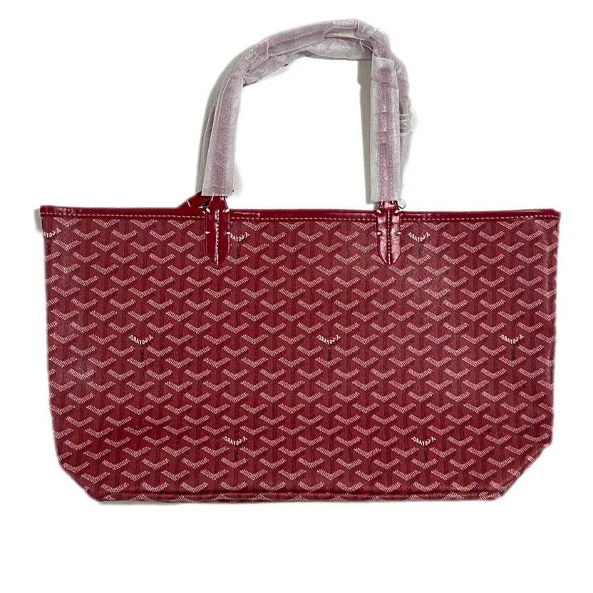 Goyard Tote Bag-Red (Large)