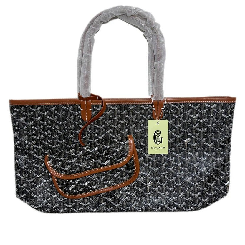Goyard Tote Bag - Black Brown (Large)