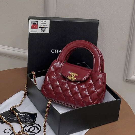 Chanel Small Kelly Bag (Burgundy)