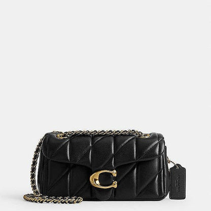Coach Quilted Tabby Bag (Black)