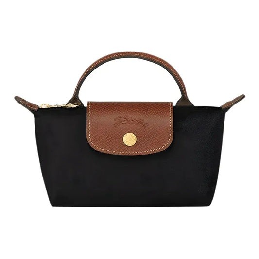 Longchamp Mini Crossbody Bag (Black)