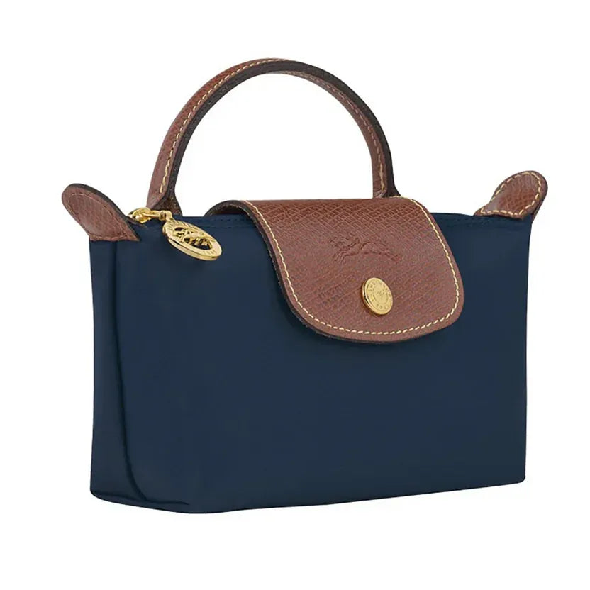 Longchamp Mini Crossbody Bag (Blue)