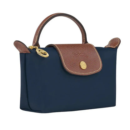 Longchamp Mini Crossbody Bag (Blue)