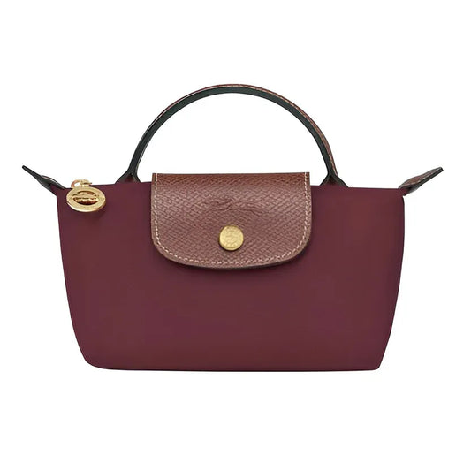 Longchamp Mini Crossbody Bag(Burgundy)