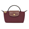 Longchamp Mini Crossbody Bag (Burgundy)