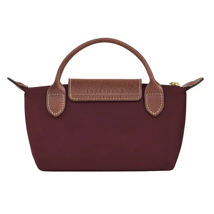 Longchamp Mini Crossbody Bag(Burgundy)