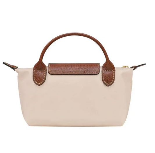 Longchamp Mini Crossbody Bag (Beige)