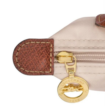 Longchamp Mini Crossbody Bag (Beige)