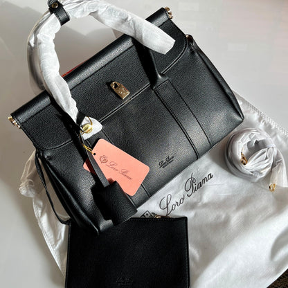 Loro Piana Loom Bag (Black)