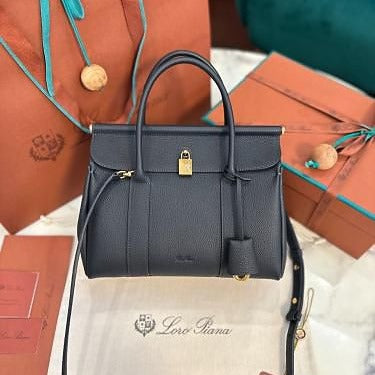 Loro Piana Loom Bag (Black)